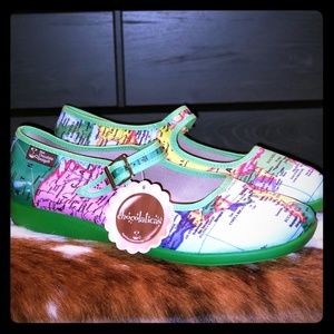 ⬇️🔥SALE🔥Chocolaticas Bon Voyage Mary Jane Flats